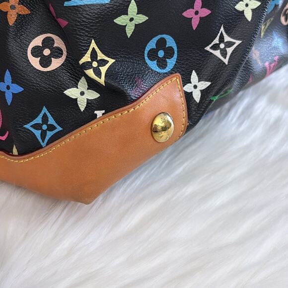 Louis Vuitton LV Shoulder Bag Ursula Black Monogram Multicolor - Picture 7 of 16